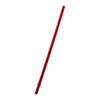 DA8321-500 ML. (17 FL. OZ.) DOUBLE WALLED TUMBLER WITH STRAW-Red Straw